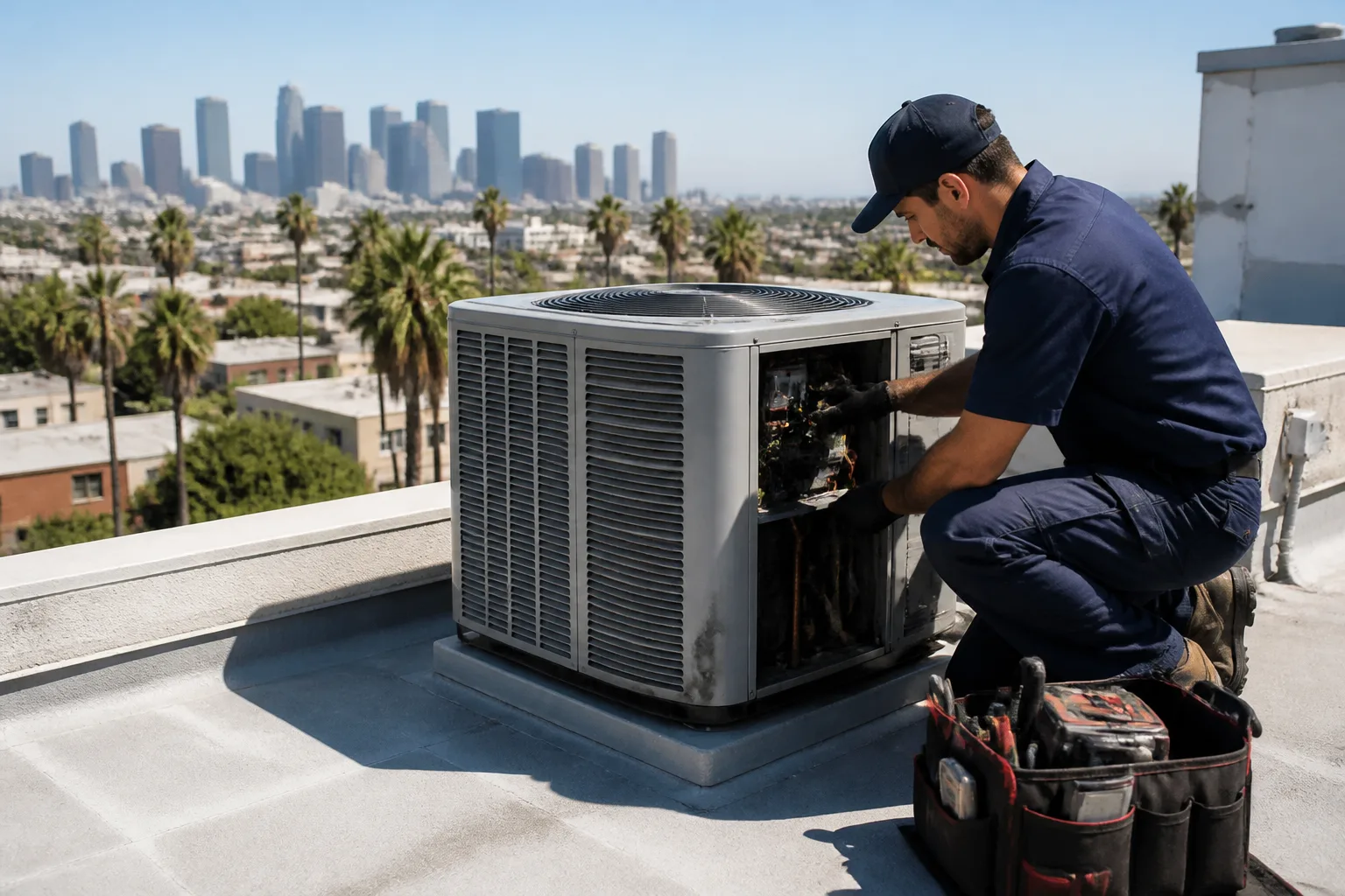 Same-Day AC Repair & Installation in Los Angeles, CA: How It Works